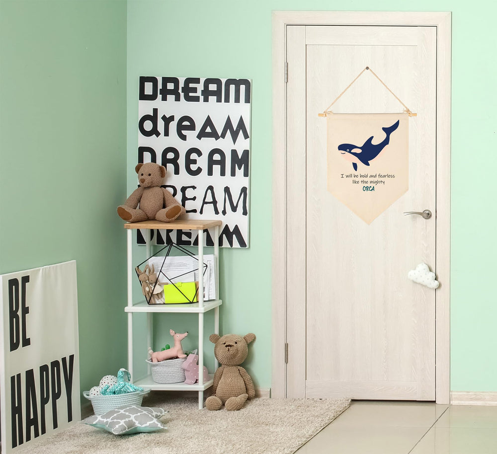 GEANHIL Montessori-learning-flag adds educational charm to playrooms