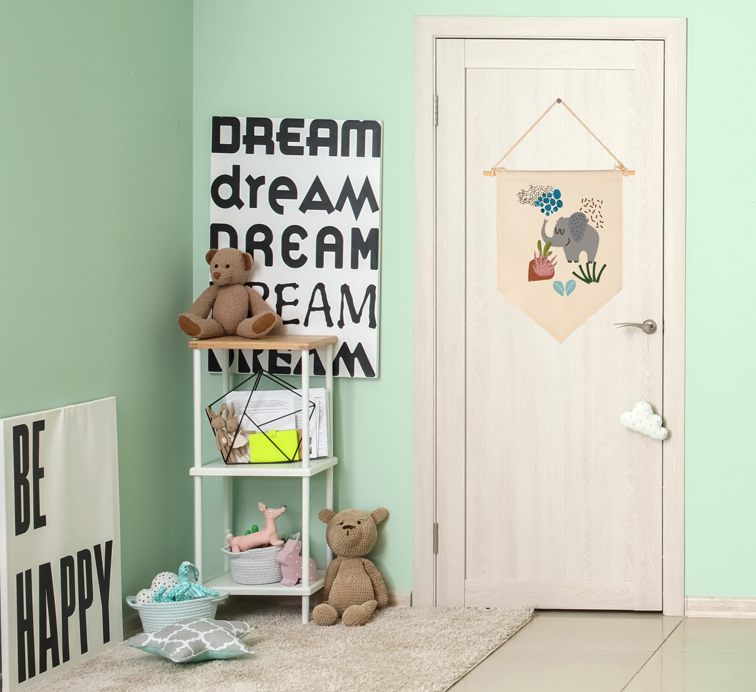 GEANHIL nursery wall art for reading corners