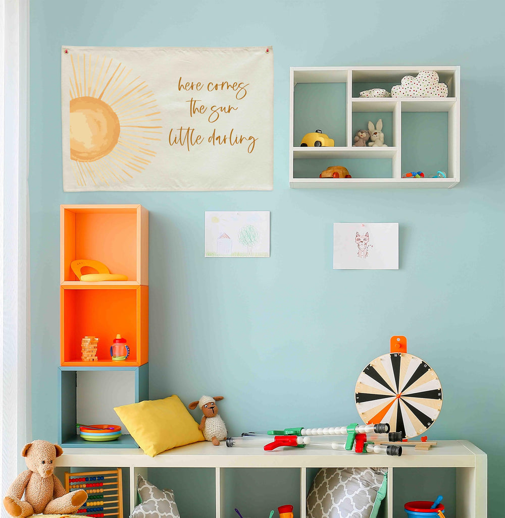 GEANHIL baby room decor banner, ideal gift for baby showers and kids