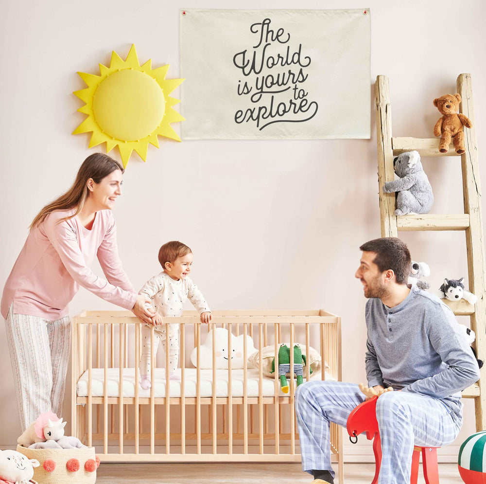 GEANHIL nursery decor ideal as gift for baby showers and first birthdays.