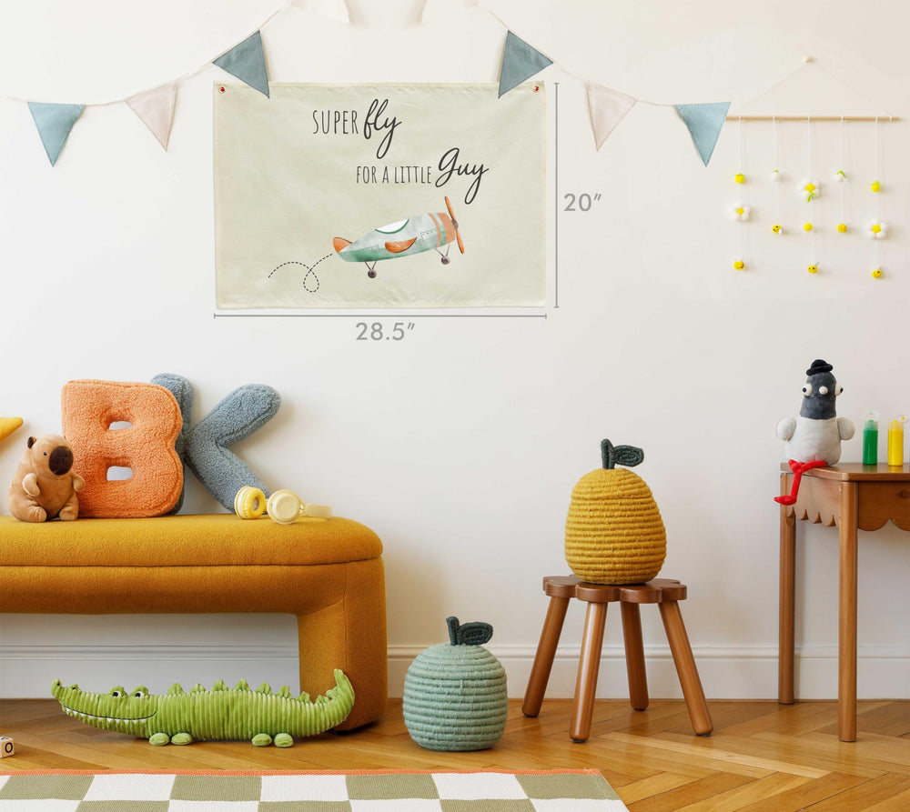 GEANHIL playroom wall banner adds color and imagination