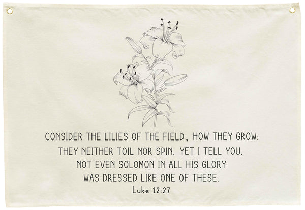 GEANHIL rectangular scripture banner for nursery crib decor adds a calm focal point