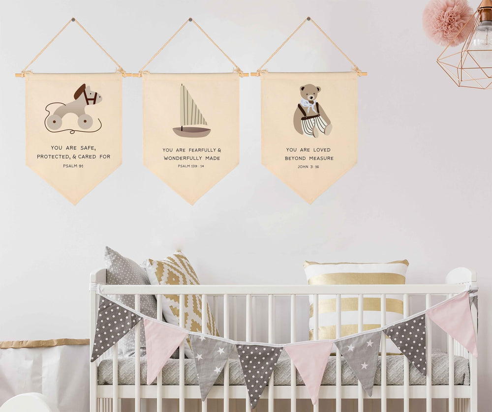 GEANHIL versatile wall decor banner for boys and girls' rooms