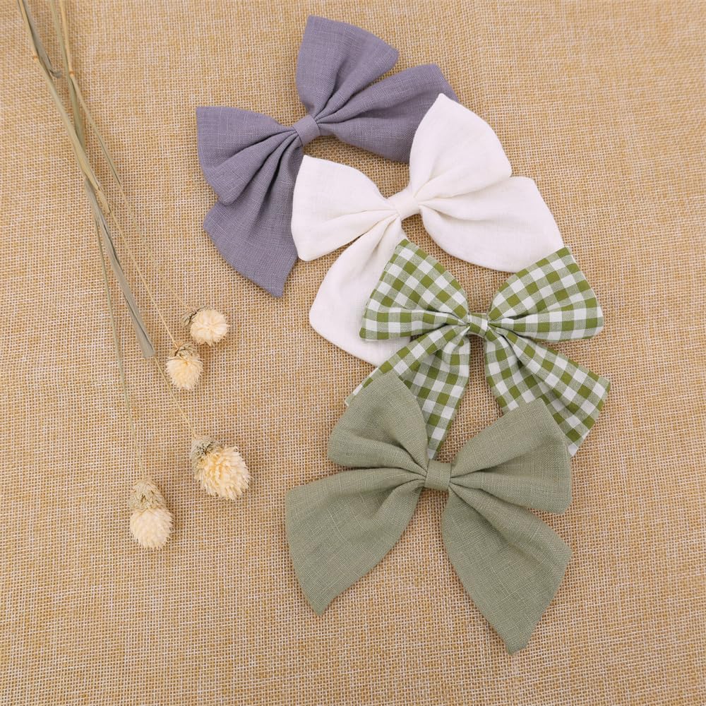 Gebelle 5-inch Sailor Bow Clip suits baby to adult looks