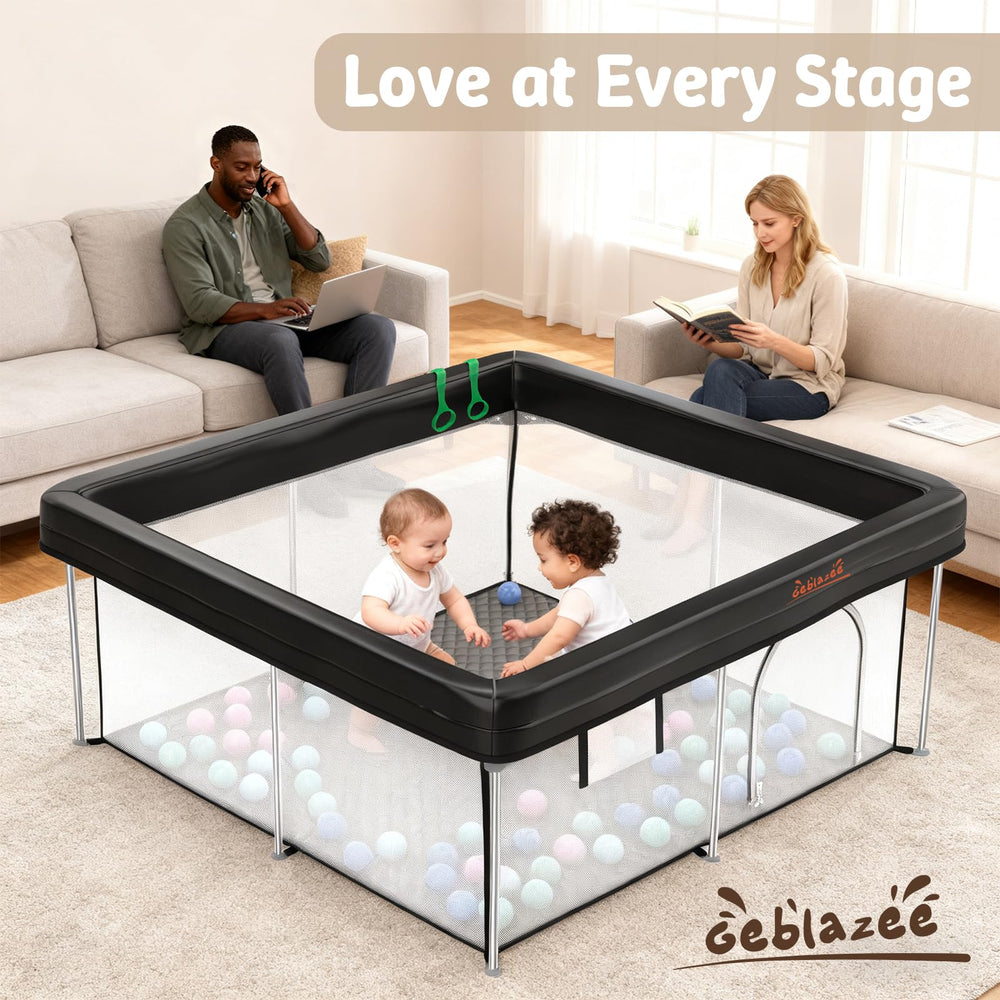 Geblazee playmat and balls set supports sensory play and exploration