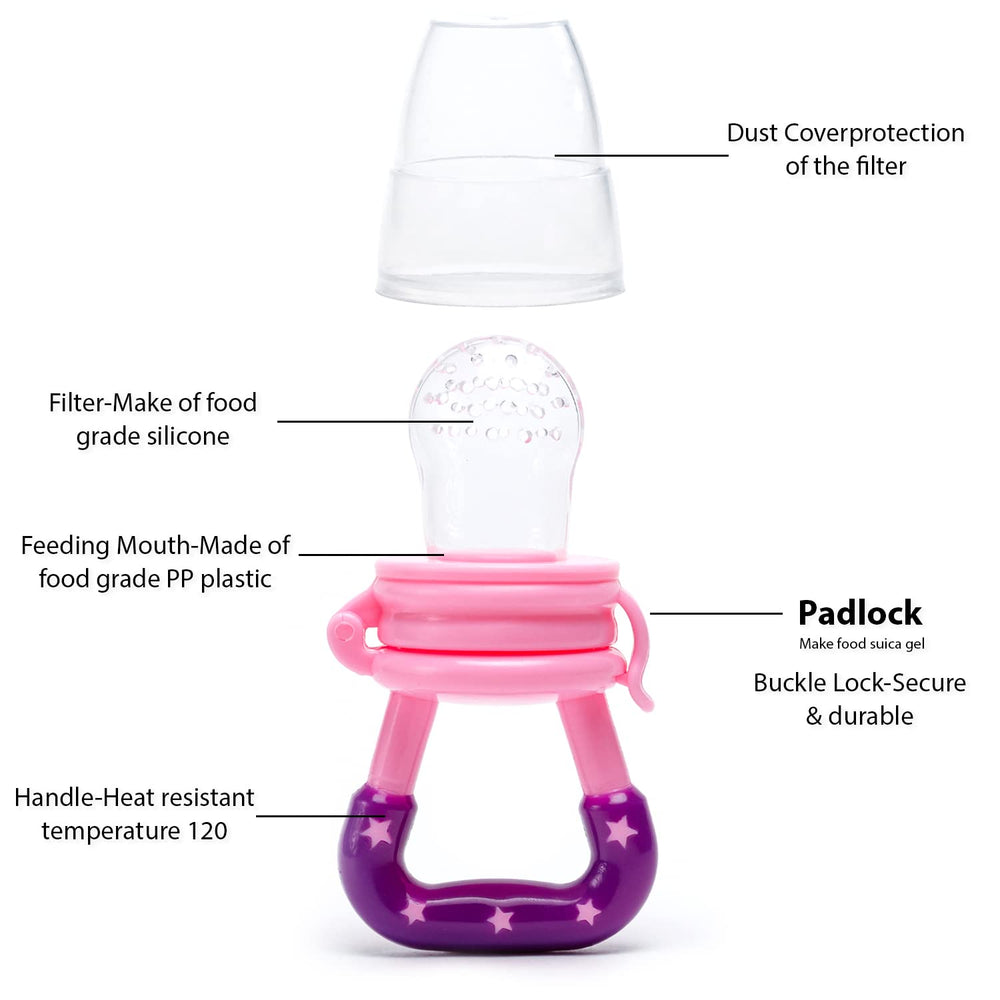 Gedebey dishwasher-safe feeder parts for simple cleaning.