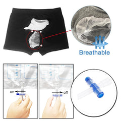 GEDRACKPMYN cotton-fixation-pants provide breathable all-day comfort.