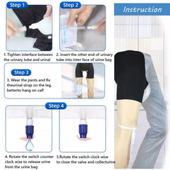 GEDRACKPMYN elastic-waistband enables easy attachment and secure fit.