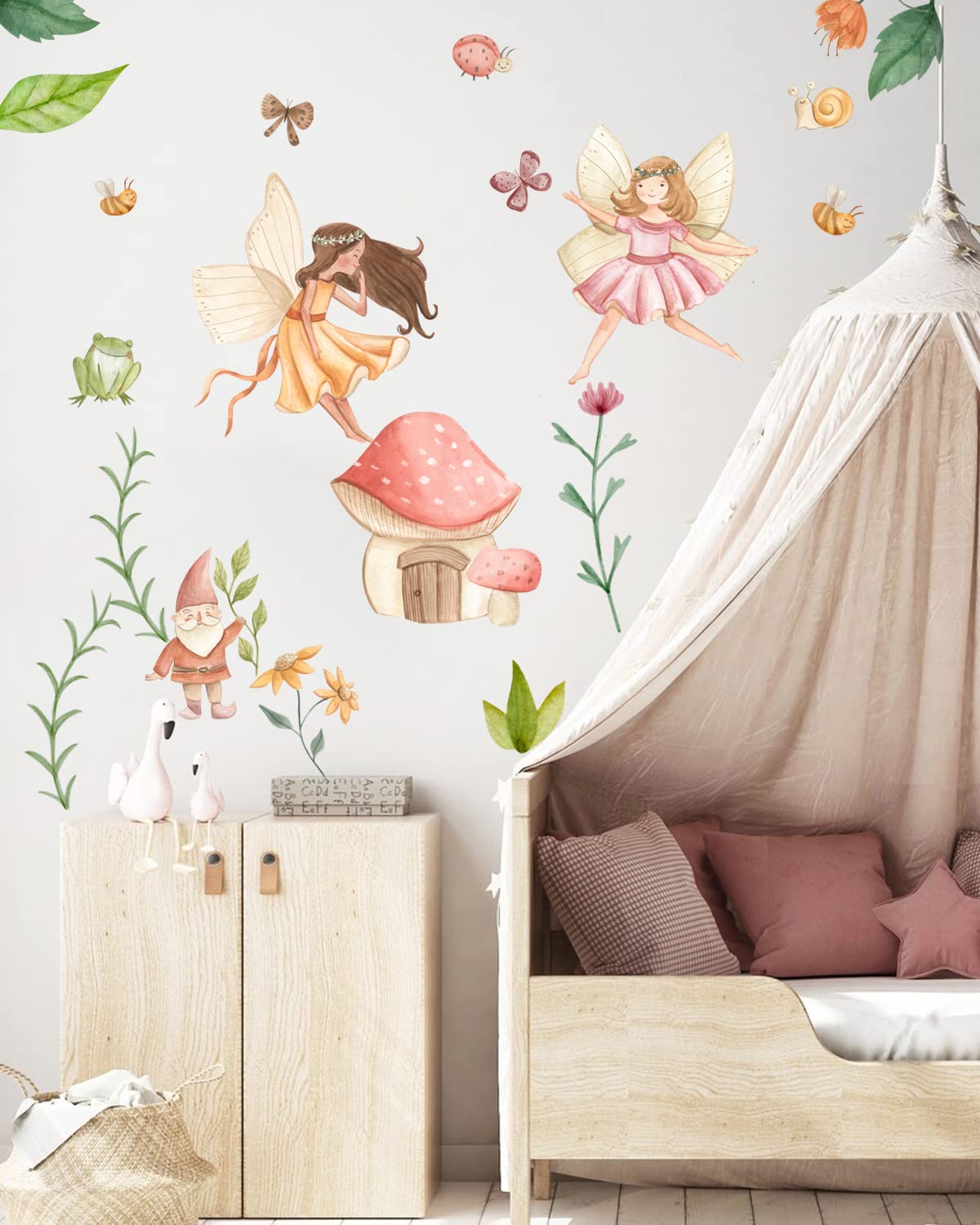 Gee Hut forest fairyland wall art for nurseries, bedrooms, and living rooms