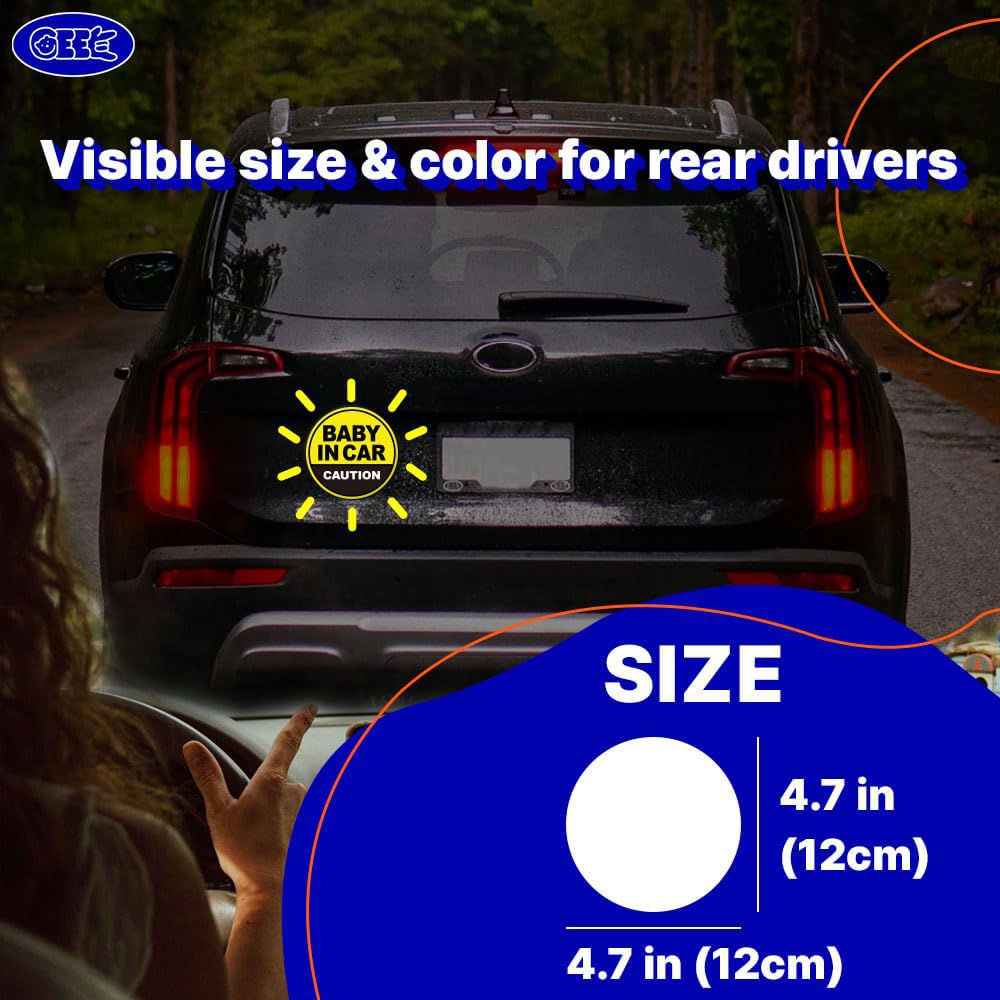 GEEKBEAR three-pack provides versatile display across vehicles and parking spots.