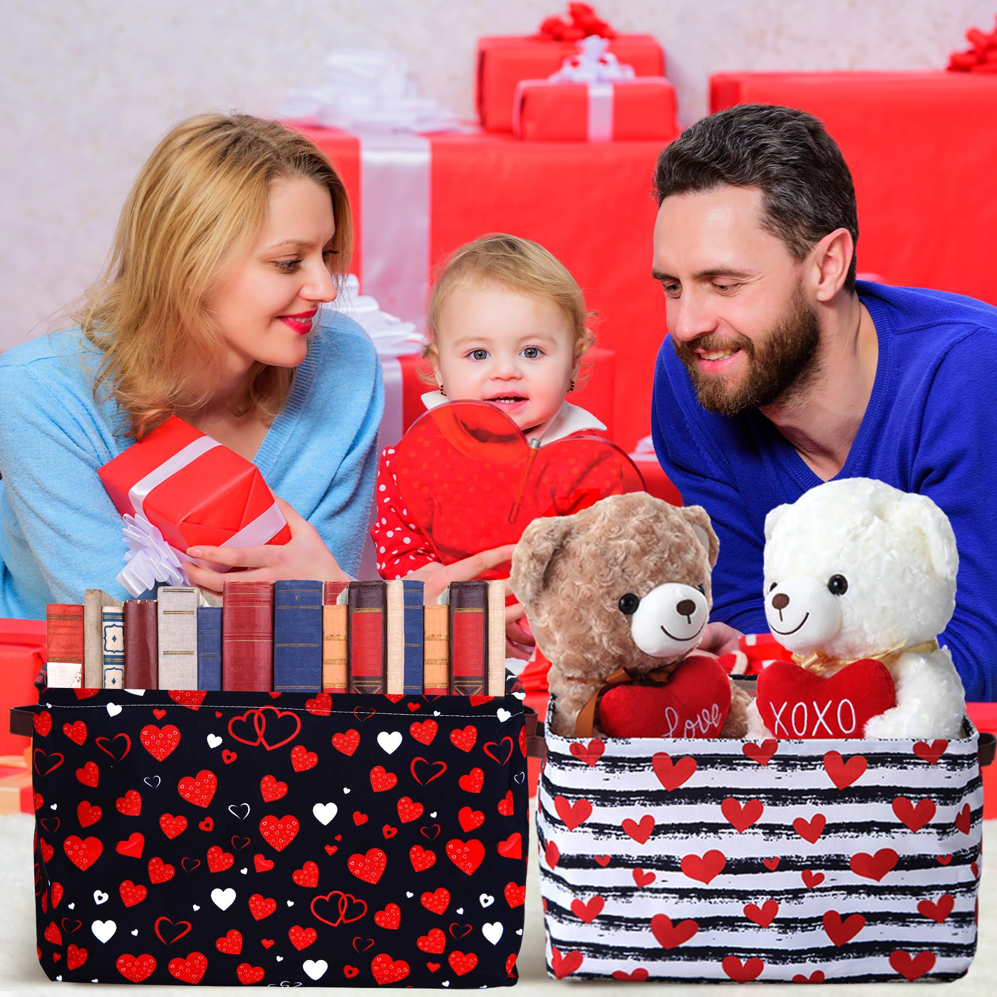 Geelin nursery decor basket adds festive organization