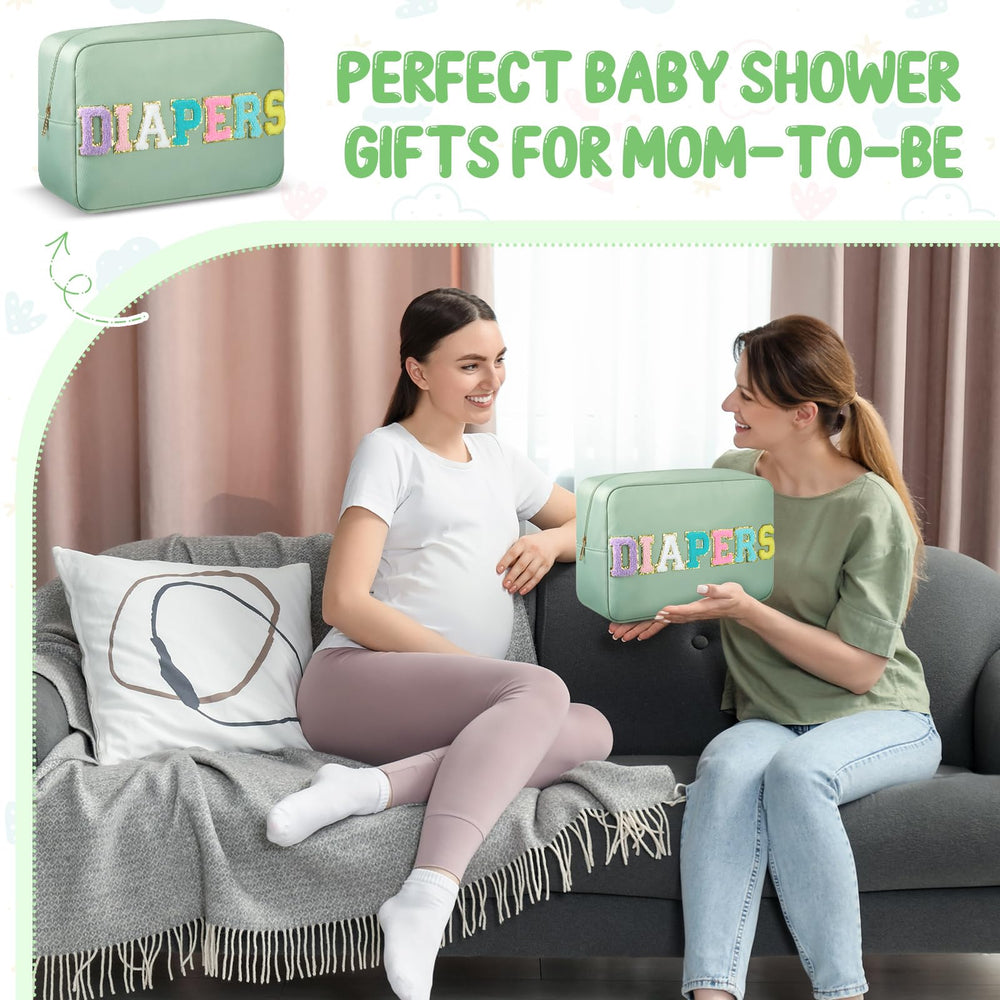 Geetery baby shower gift diaper organizer presents practical style for new parents.