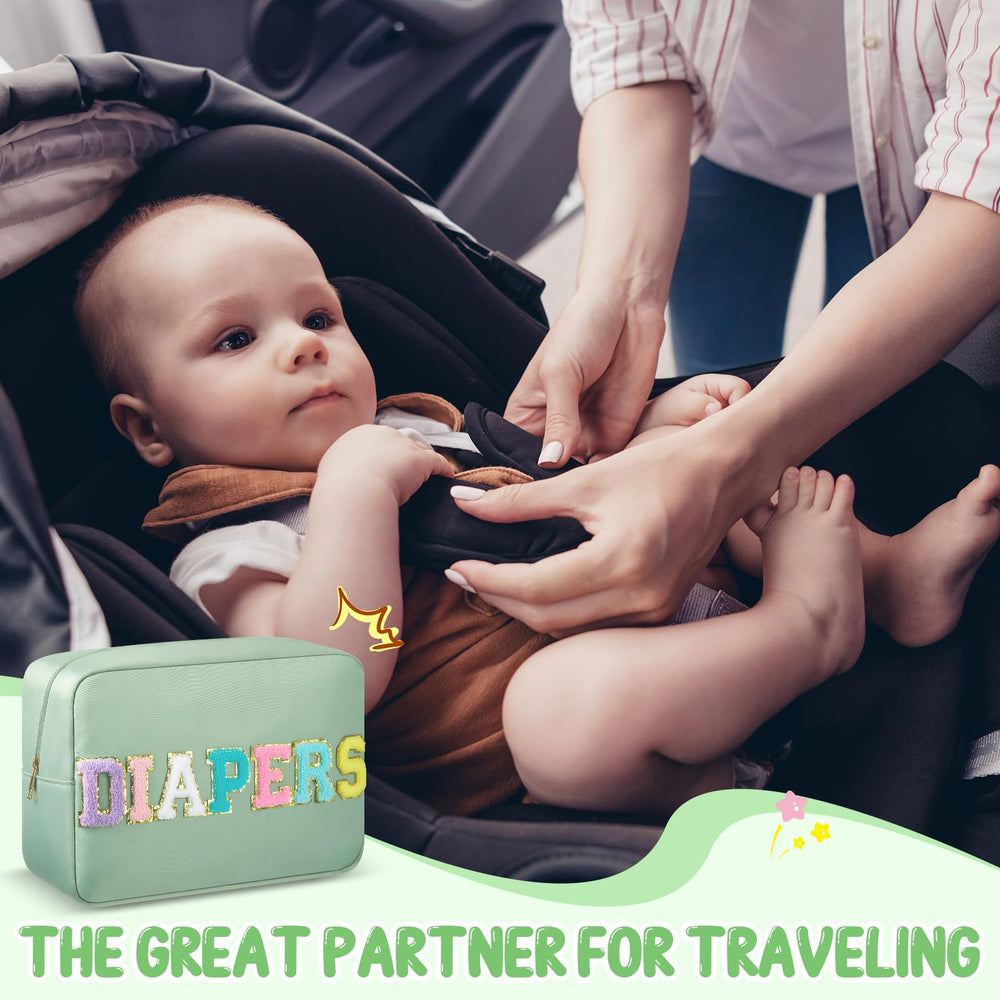 Geetery changing-table organization solution keeps baby essentials within reach.