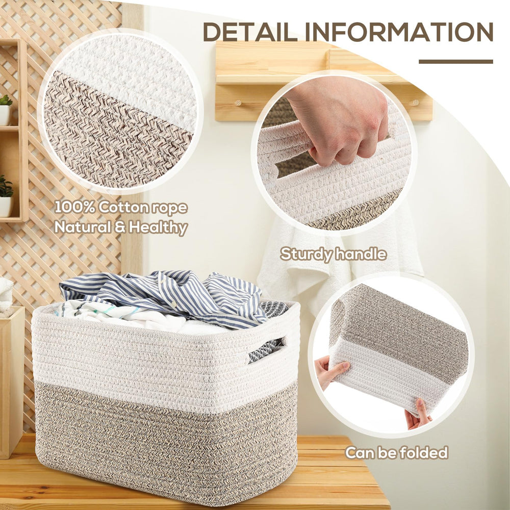 Geetery nursery playroom basket used for toys and essentials