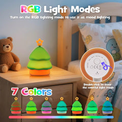 Gefaxi silicone night light is soft and easy to wipe clean