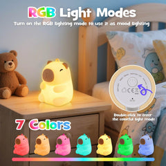 Gefaxi silicone squishy design is safe for kids and easy to wipe clean.