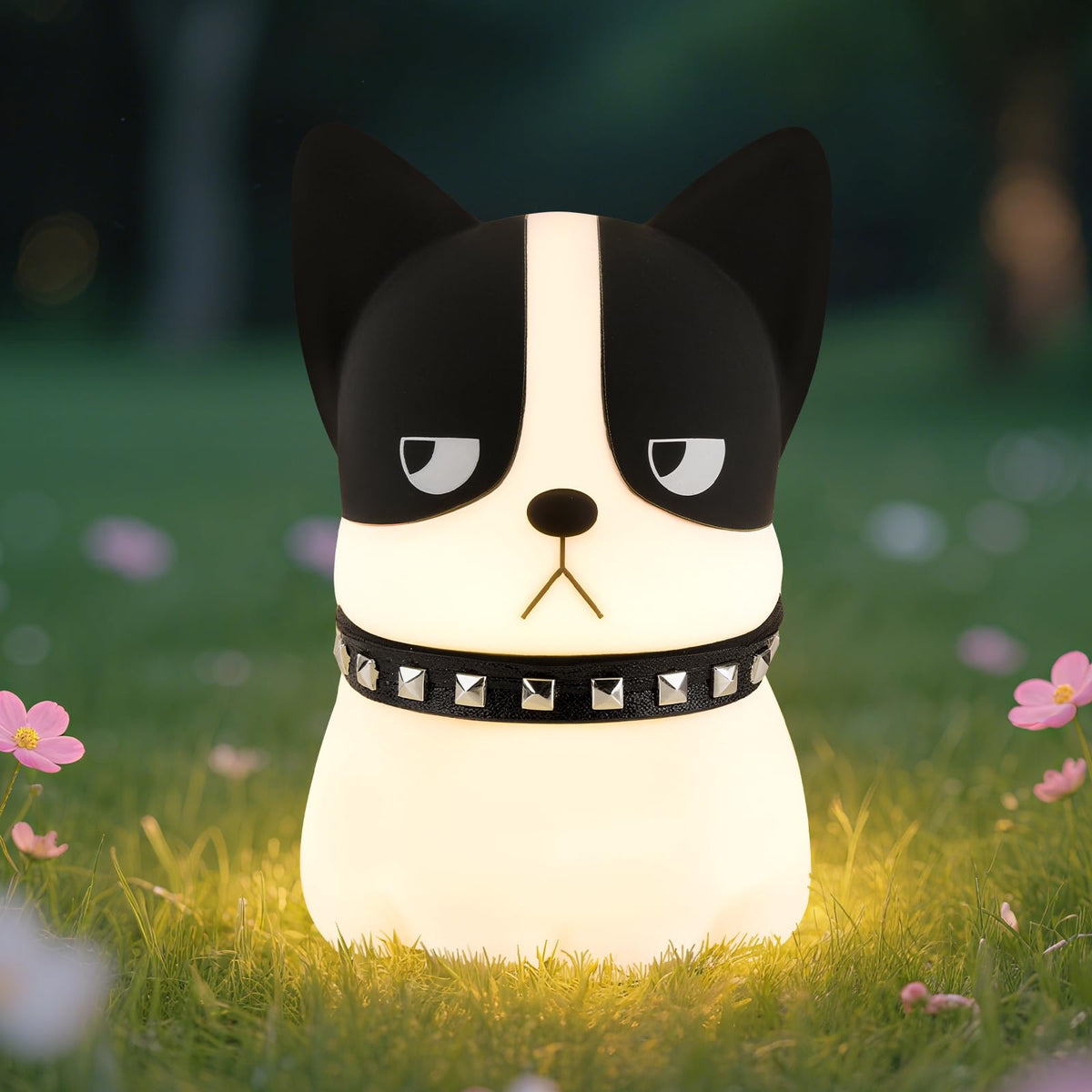 Gefaxi squishy puppy night light with RGB mode providing versatile color options for dorm rooms