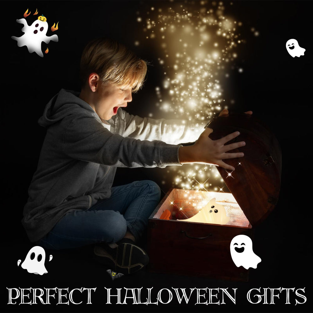 Gefaxi warm glow ghost night light makes a cozy, gift-worthy accessory.