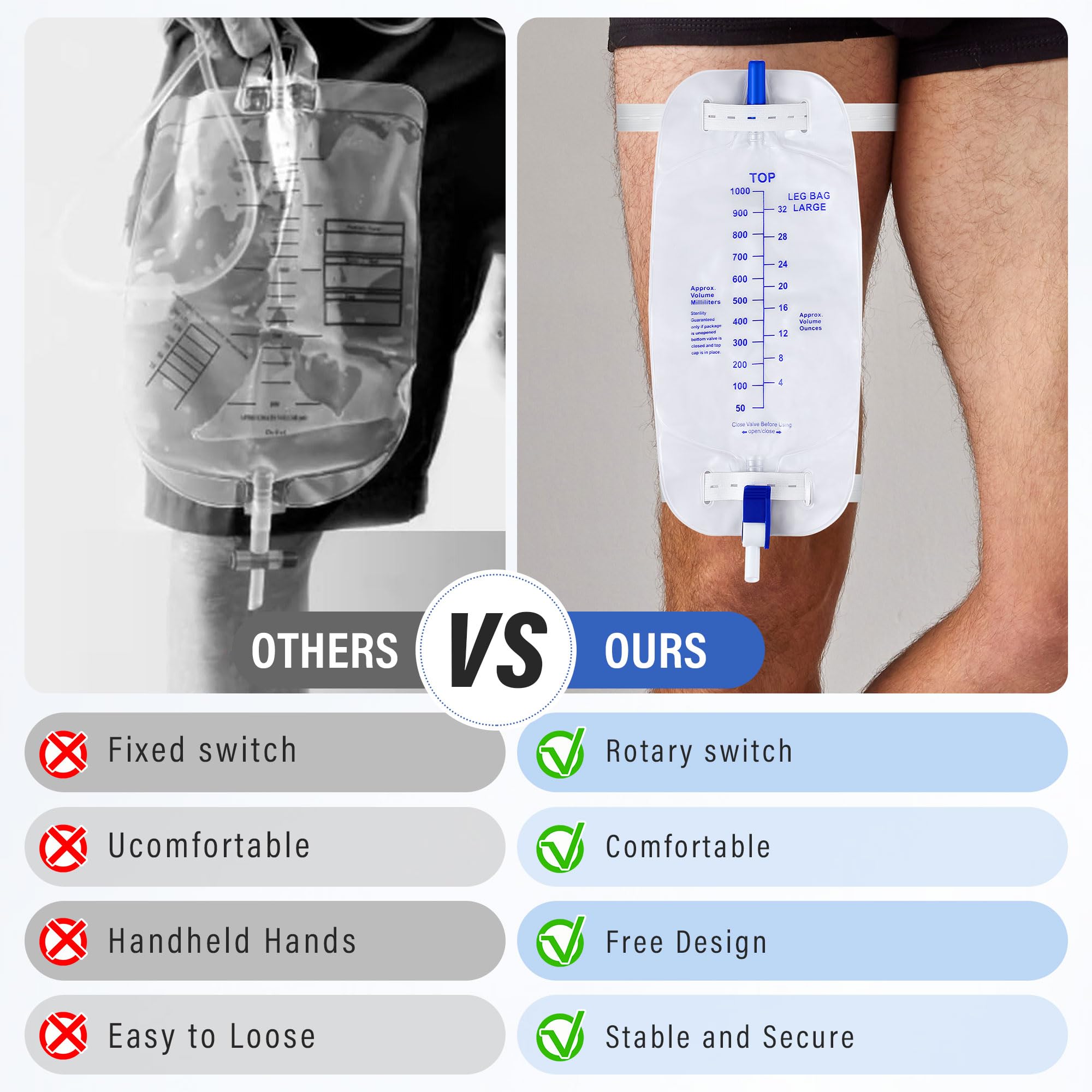 Geiserailie latex-free material suitable for sensitive users.