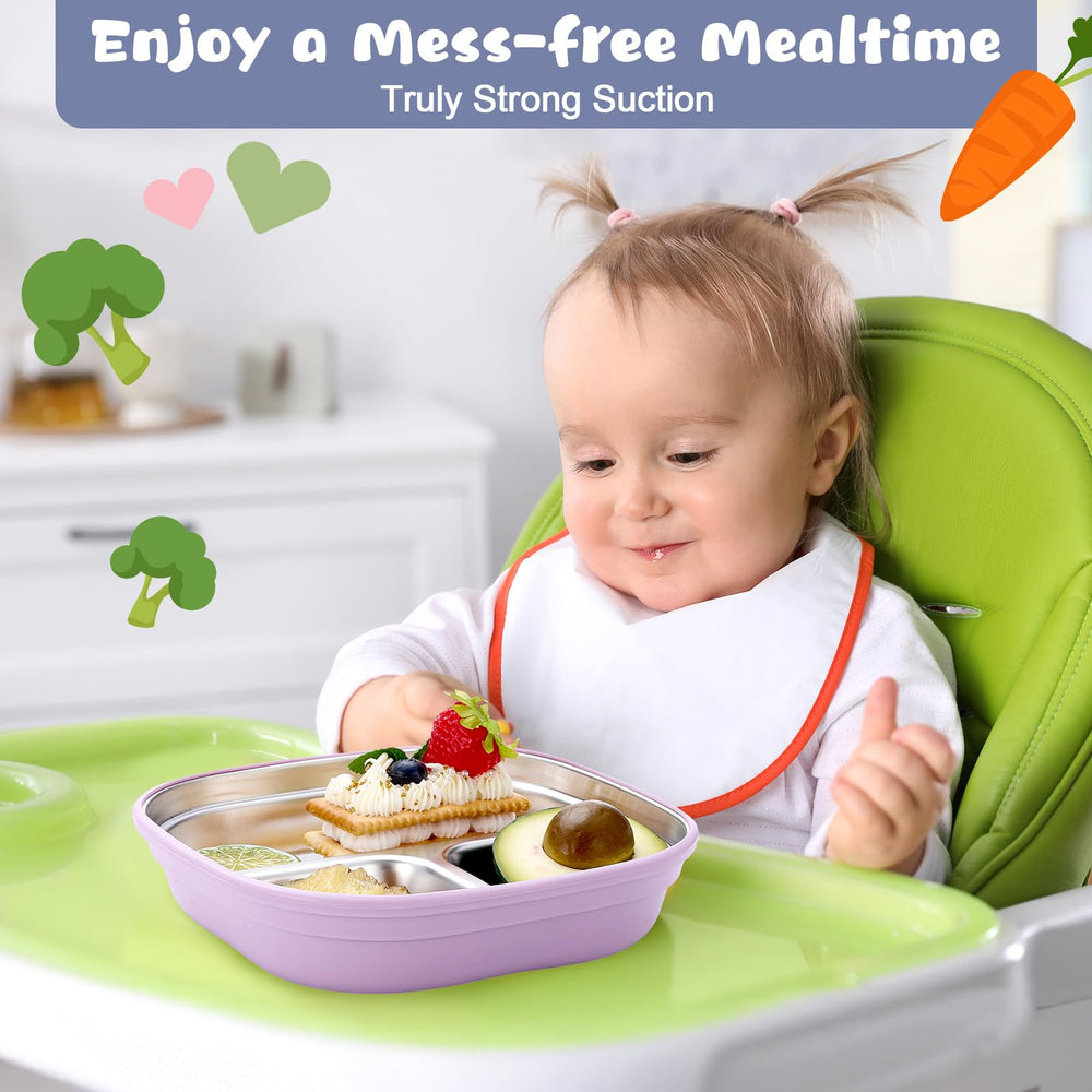 Geiserailie travel-friendly plate suitable for home or outings