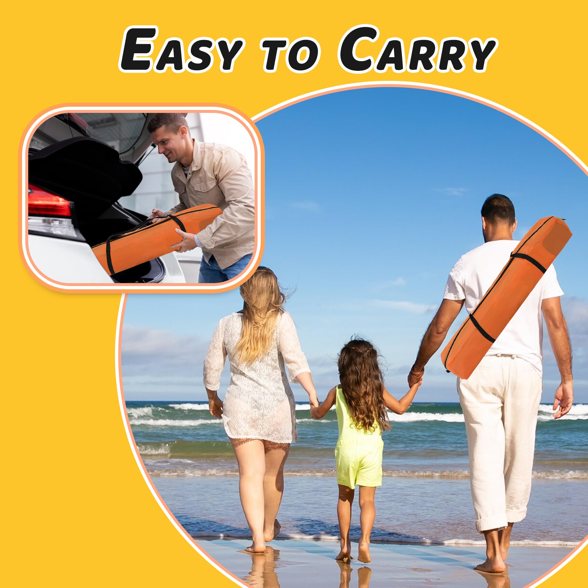 GEIYATOI play yard mesh panels ensure airflow around baby.