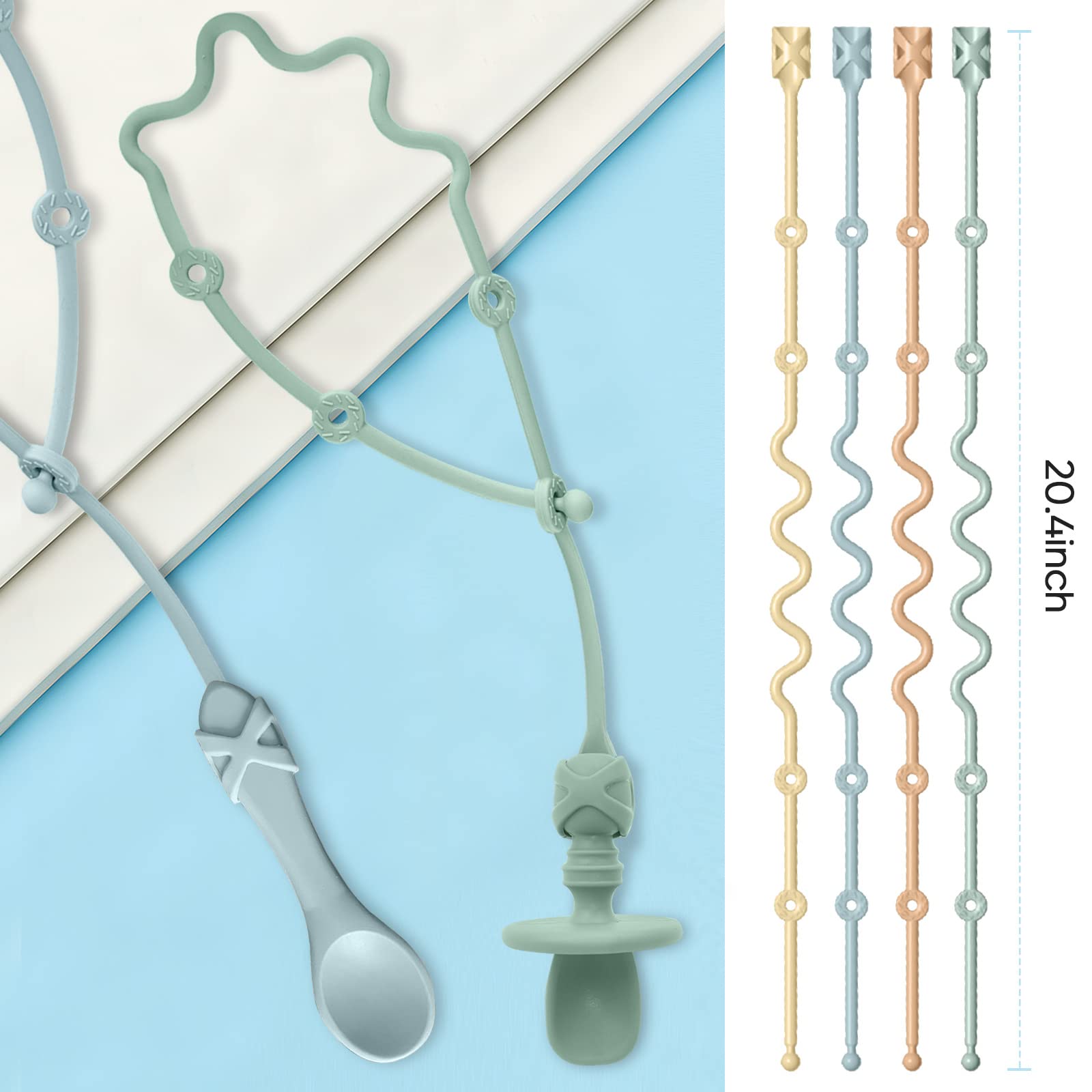 Gelinor beige utensil strap keeps small items within reach.