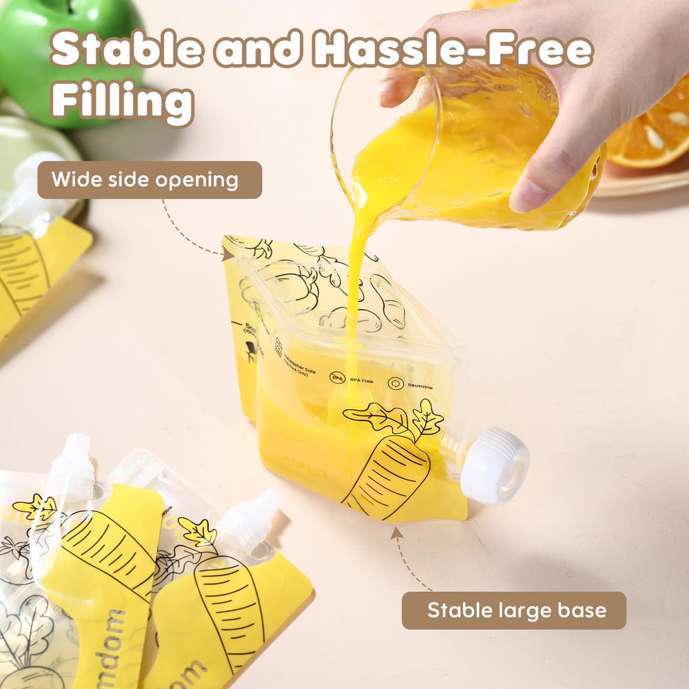 Gemdom BPA-free, PVC-free, and lead-free pouches ensure safety and flexibility.