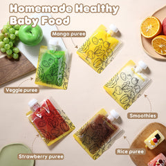 Gemdom BPA-free, PVC-free pouches for homemade foods