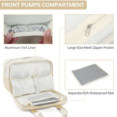 GEMIU cooler bag insulated lining highlights leakproof, easy-clean interior for travel