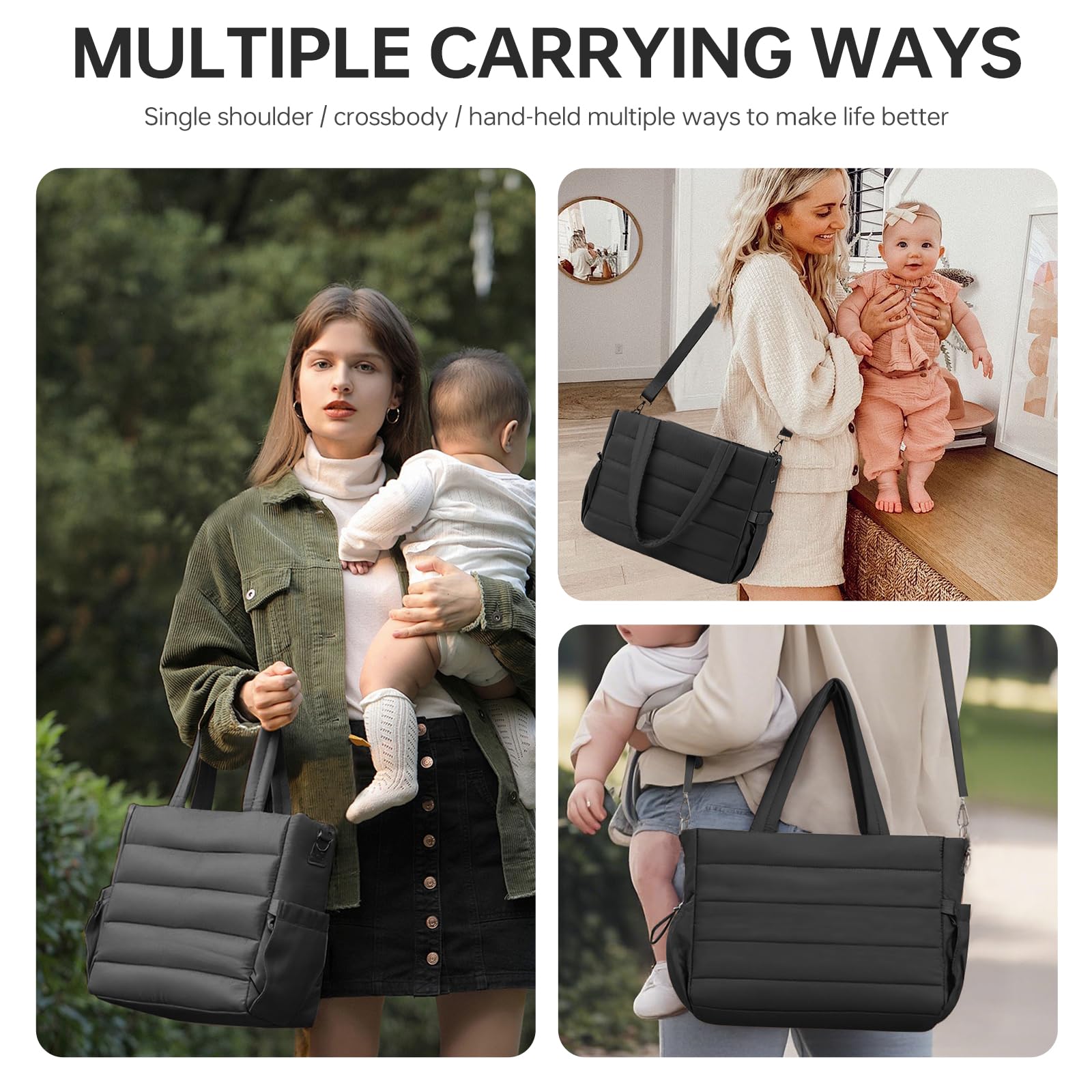 GEMIU bag suited for hospital stays, travel, and everyday outings.