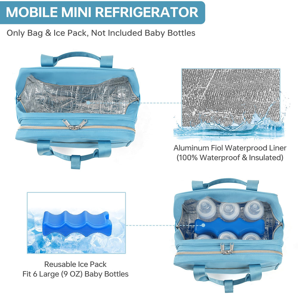 GEMIU waterproof lining protects contents and simplifies cleaning after use