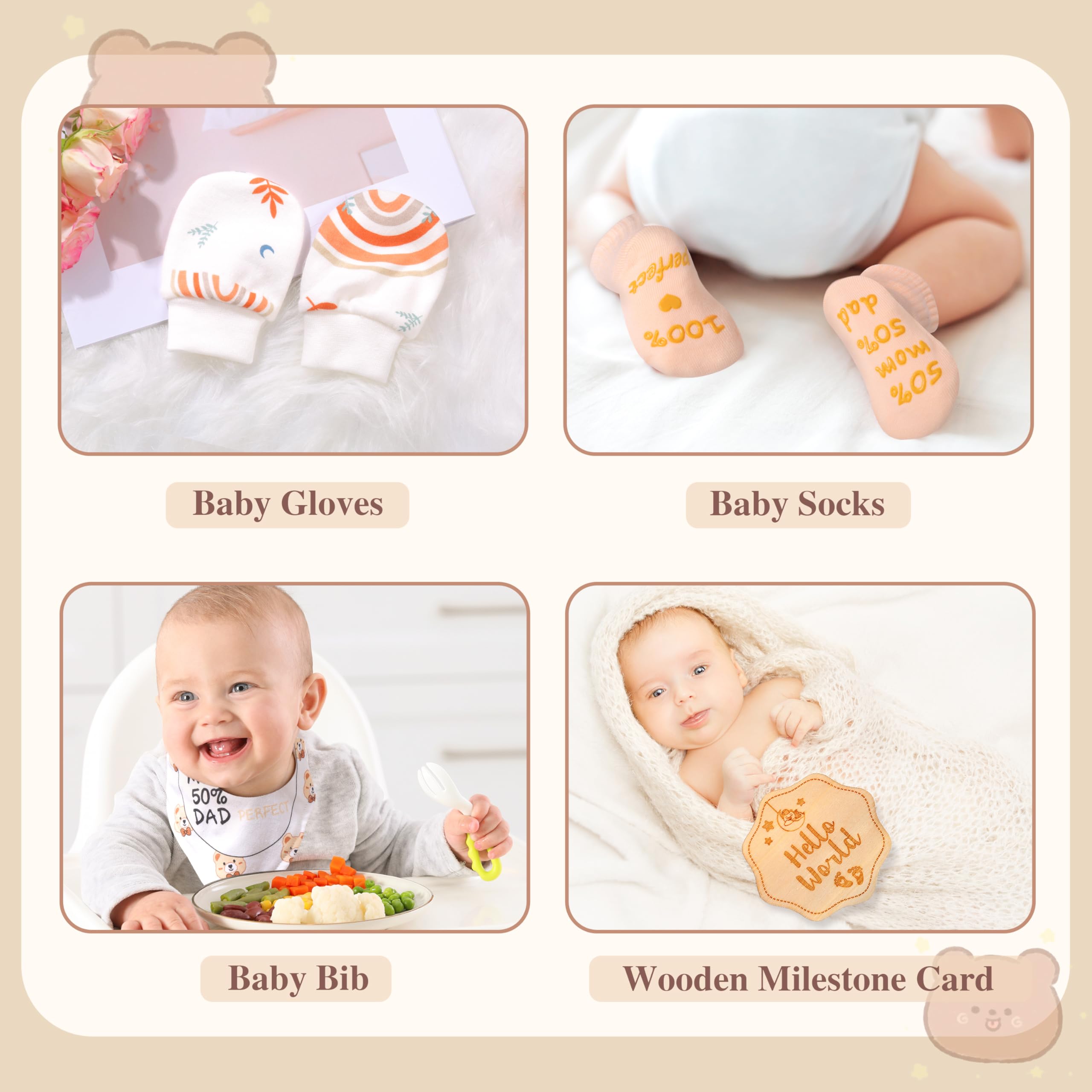 GEMTEND baby onesie offers soft comfort and easy dressing