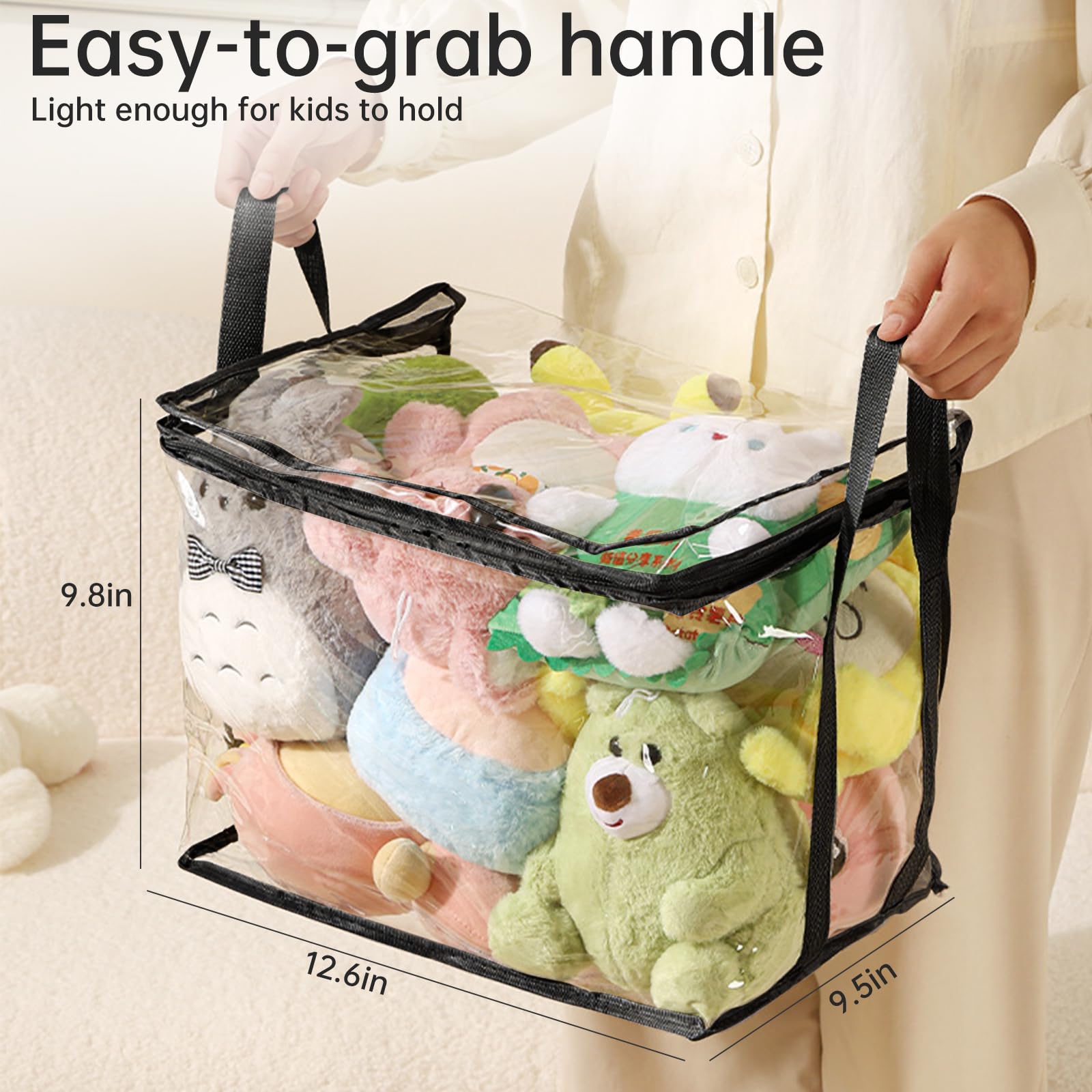 GEMWONDER waterproof zipper bag protects puzzles during trips