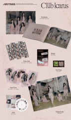 ARTMS Club Icarus Standard B packaging image, shows sealed album with tracking and included goodies.