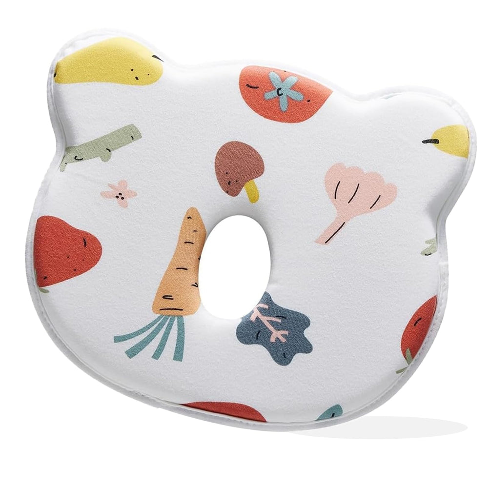 Generic Baby Pillow with a cartoon bear shape for soft infant comfort.