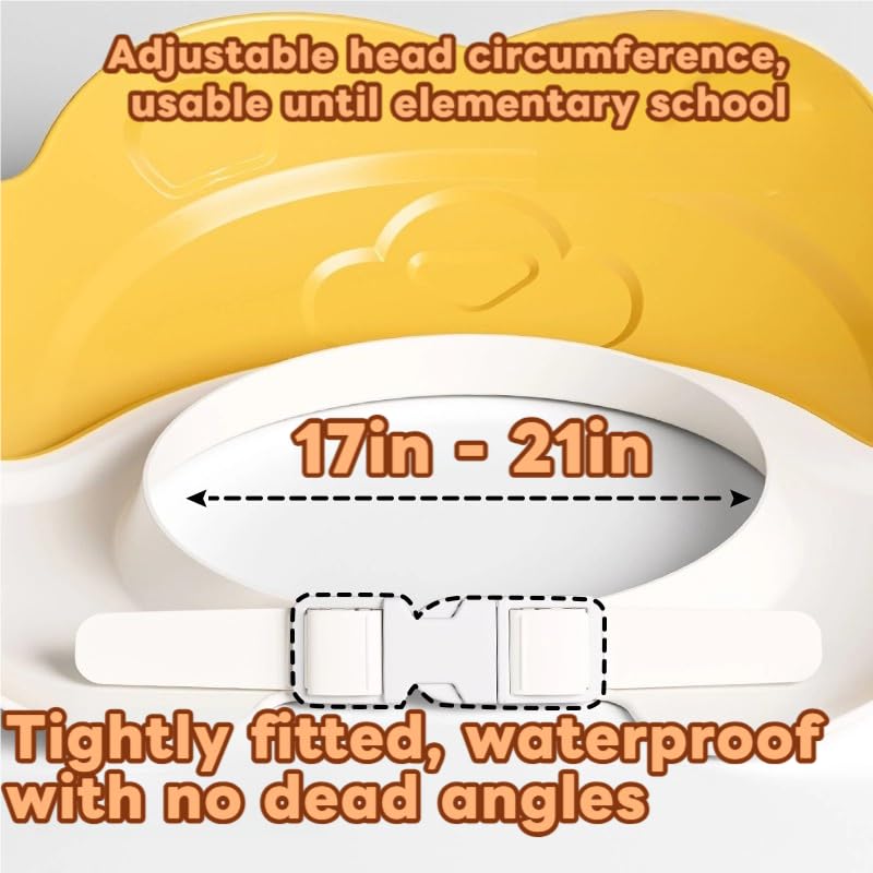 Generic Baby Shower Cap folded for travel shows easy packing and portability