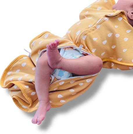 Generic Baby Swaddle Wrap easy wrap design enables quick, calm swaddling for parents.