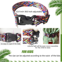 Generic Bright Color Belt attracts attention and supports sensory-friendly wear.