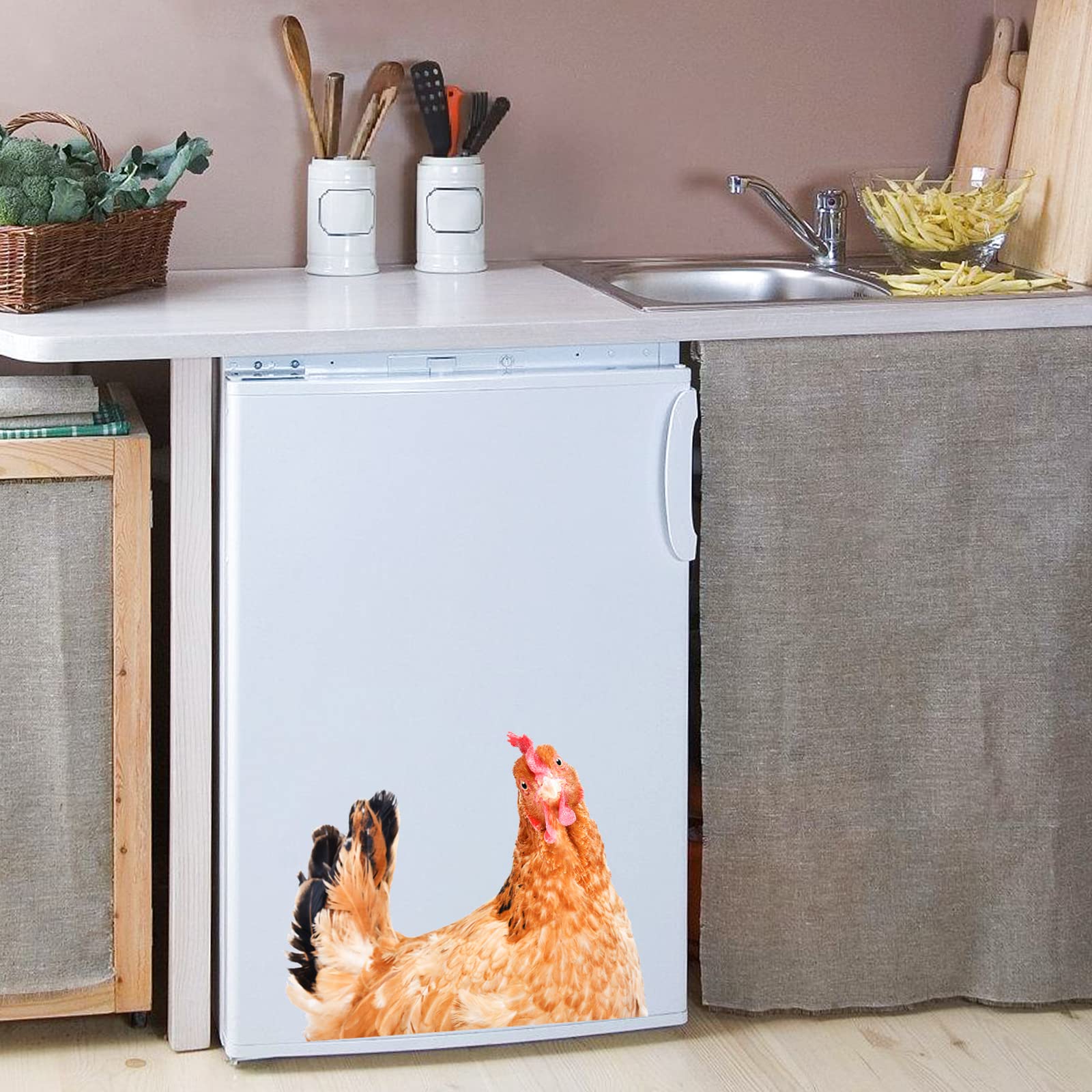 Generic chicken wall decals gift pack idea for kids' rooms and playful decor