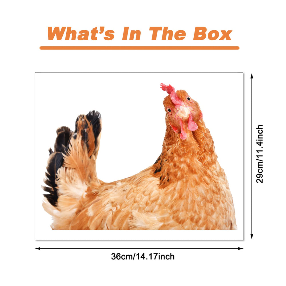 Generic chicken wall decals playroom fun designs add color and imagination to walls