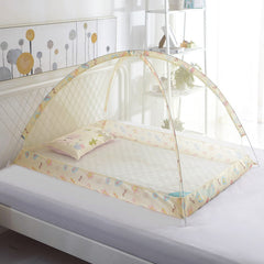 Generic crib mosquito net breathable cover for cooler, calmer sleep.