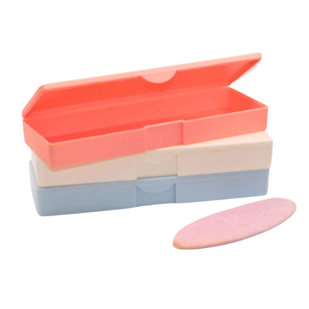Generic Crush-Proof Baby Snack Holder blue, helps keep snacks ready-to-serve for outings.