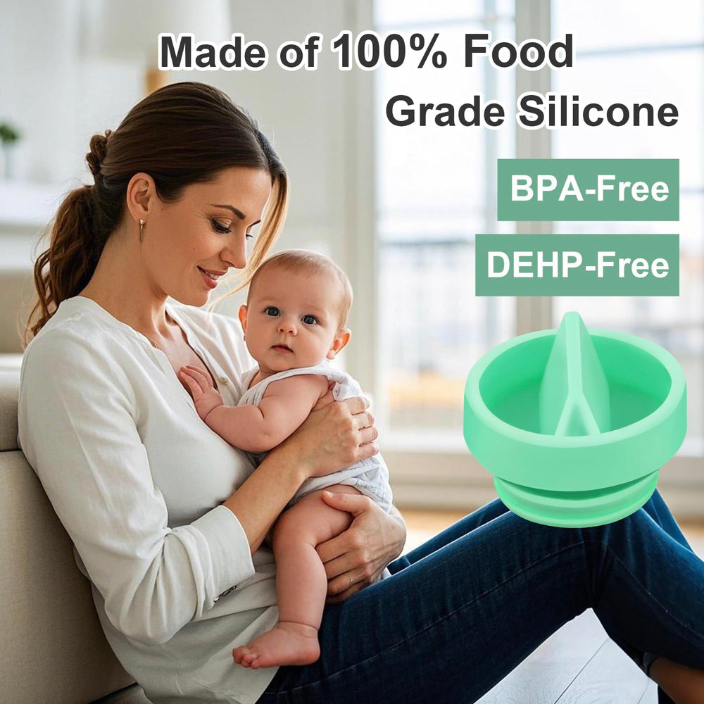 Generic duckbill valve for Elvie Stride—BPA-free silicone replacement.
