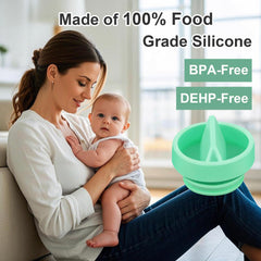 Generic duckbill valve for Elvie Stride—BPA-free silicone replacement.