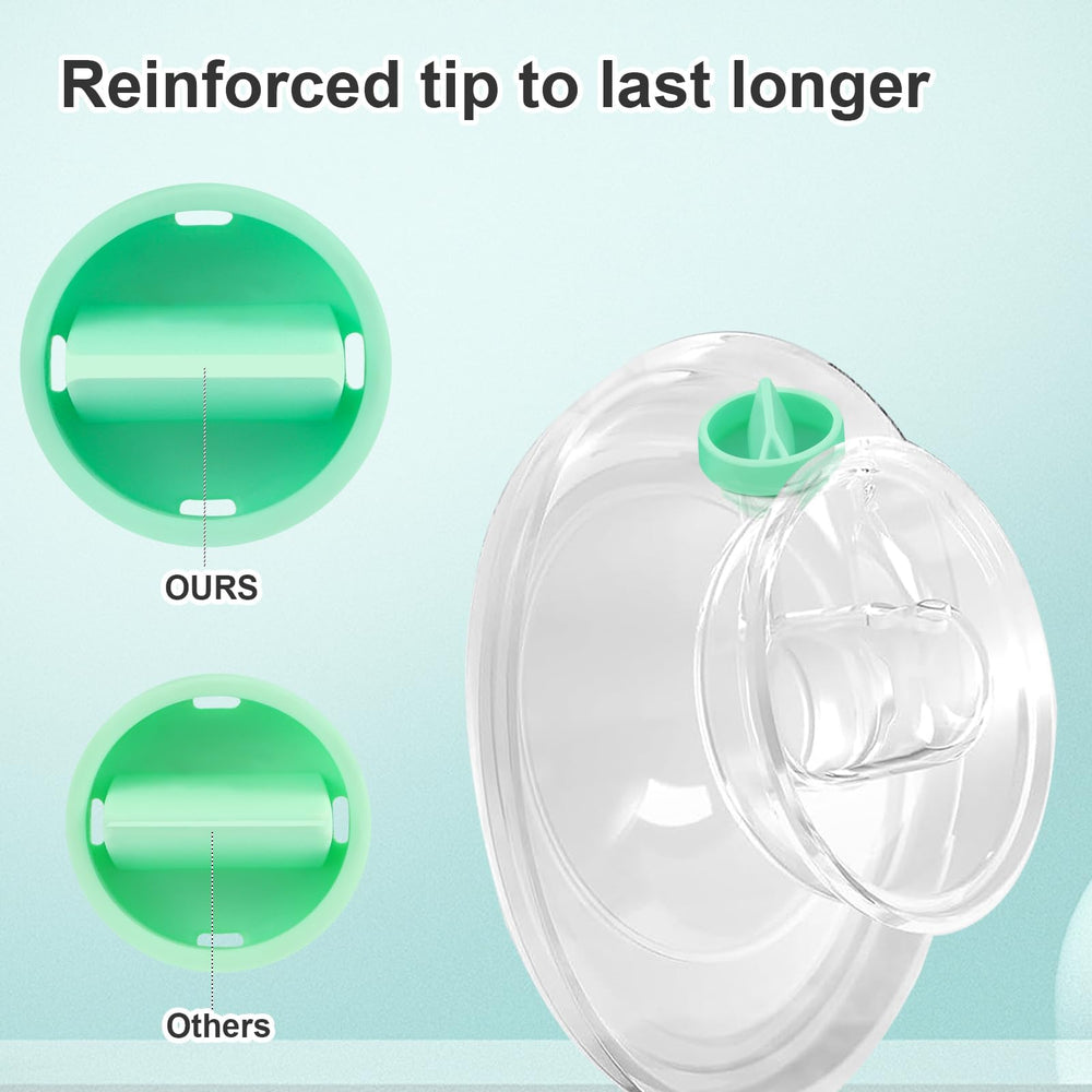 Generic duckbill valve for Elvie Stride—six-pack value for replacements.