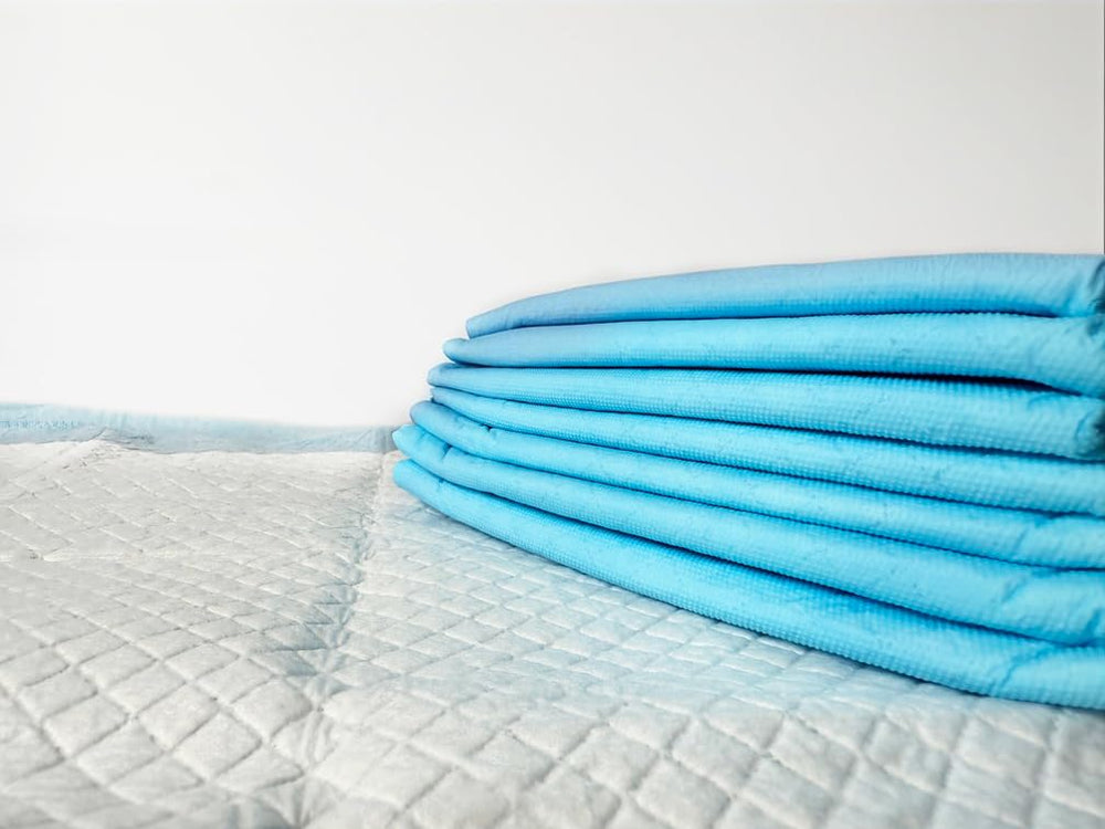 Home by Jackie absorbent underpad provides breathable everyday protection.
