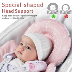 Generic Infant Car Seat Insert head-support close-up with thickened padding