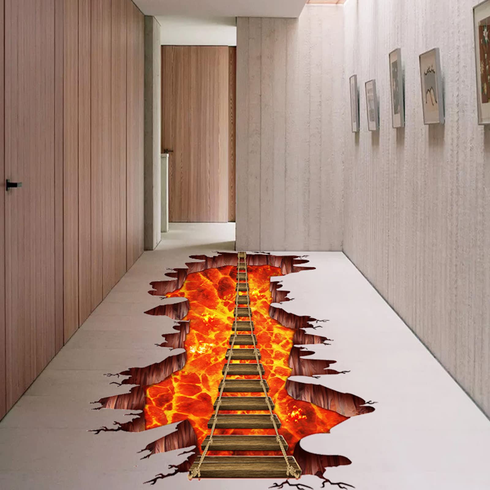 Generic volcano decor set ideal for kids rooms and play areas