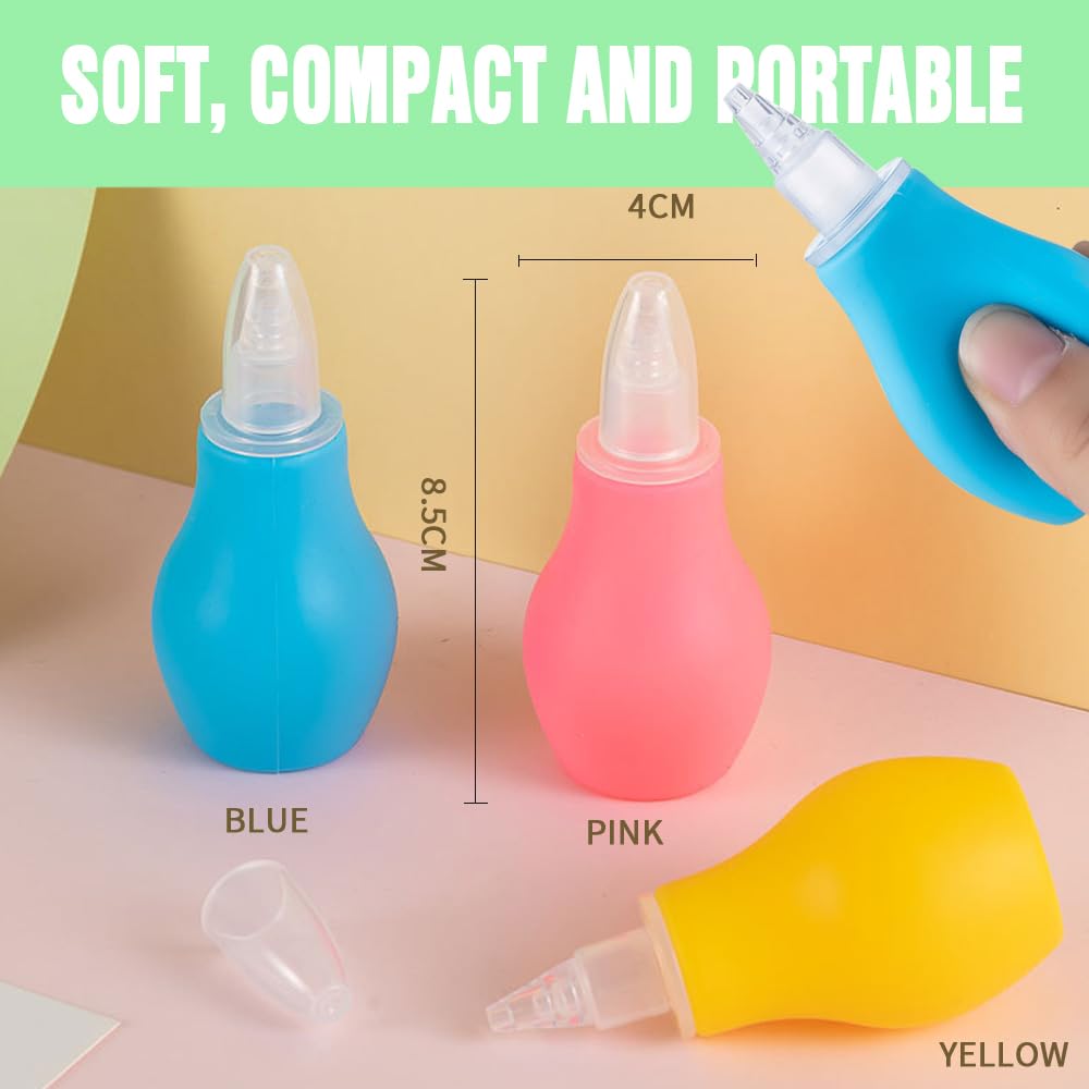 Generic Nasal Aspirator pink color pack for family-friendly care.
