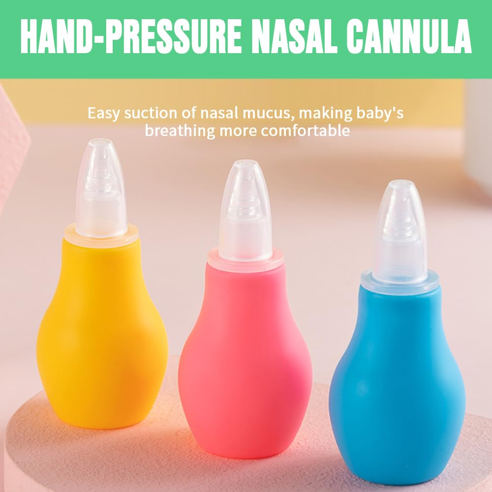Generic Nasal Aspirator pink kit contents for quick nasal relief.